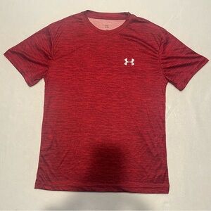 Under Armour Men's Heathered Red Tee, medium